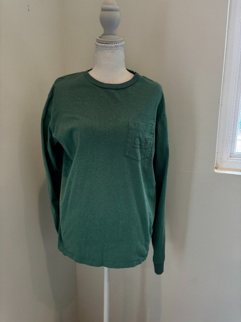 Vineyard‎ Vines Green Long Sleeve Womens Tee Size M